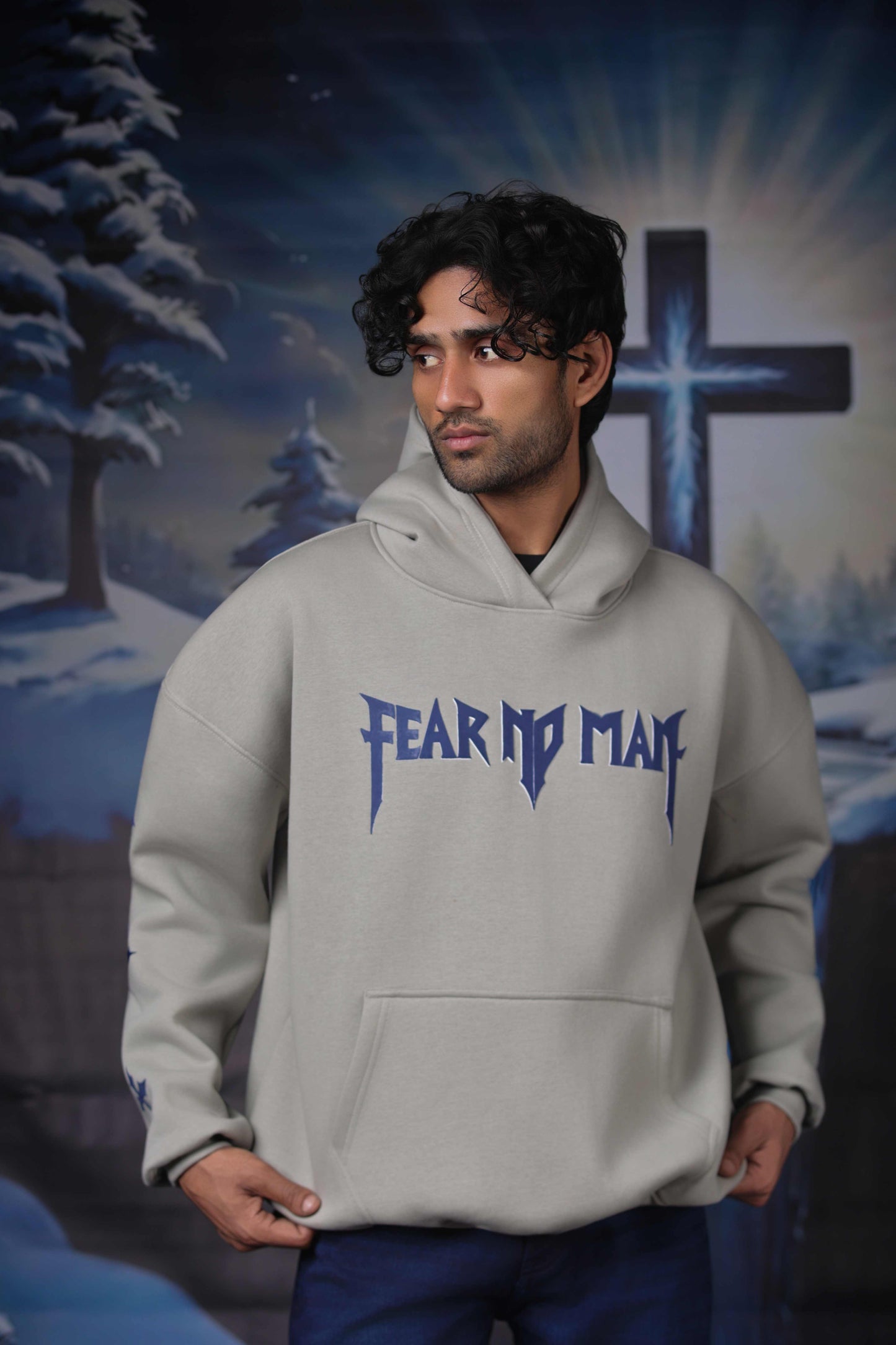 ETERNAL MARK HOODIE (GREY)
