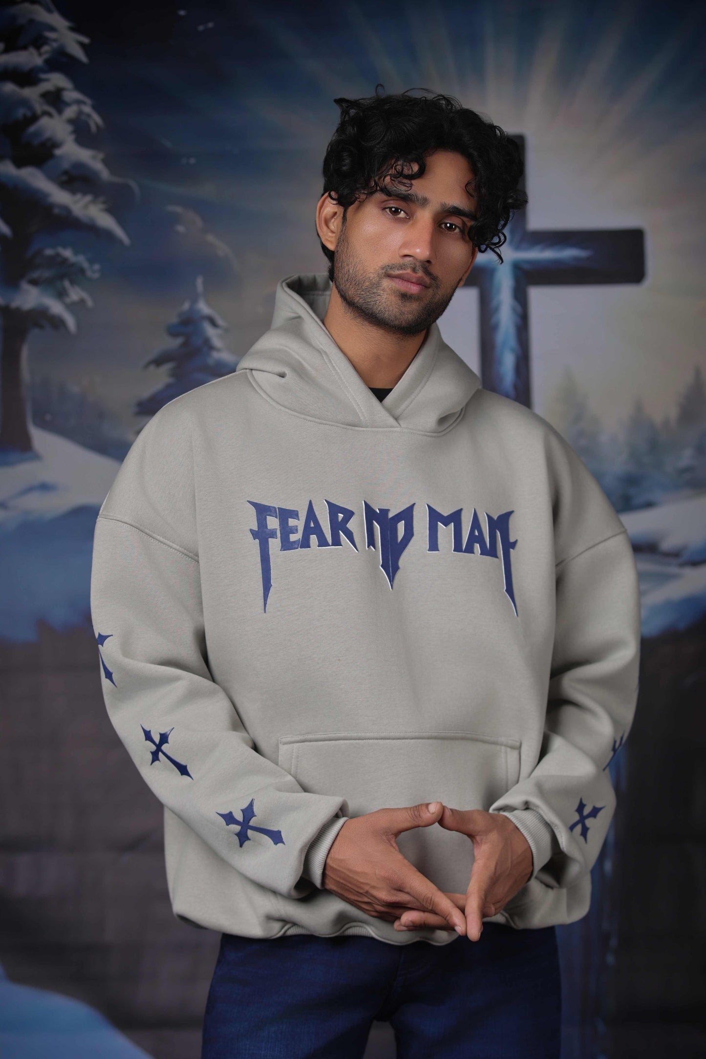 ETERNAL MARK HOODIE (GREY)
