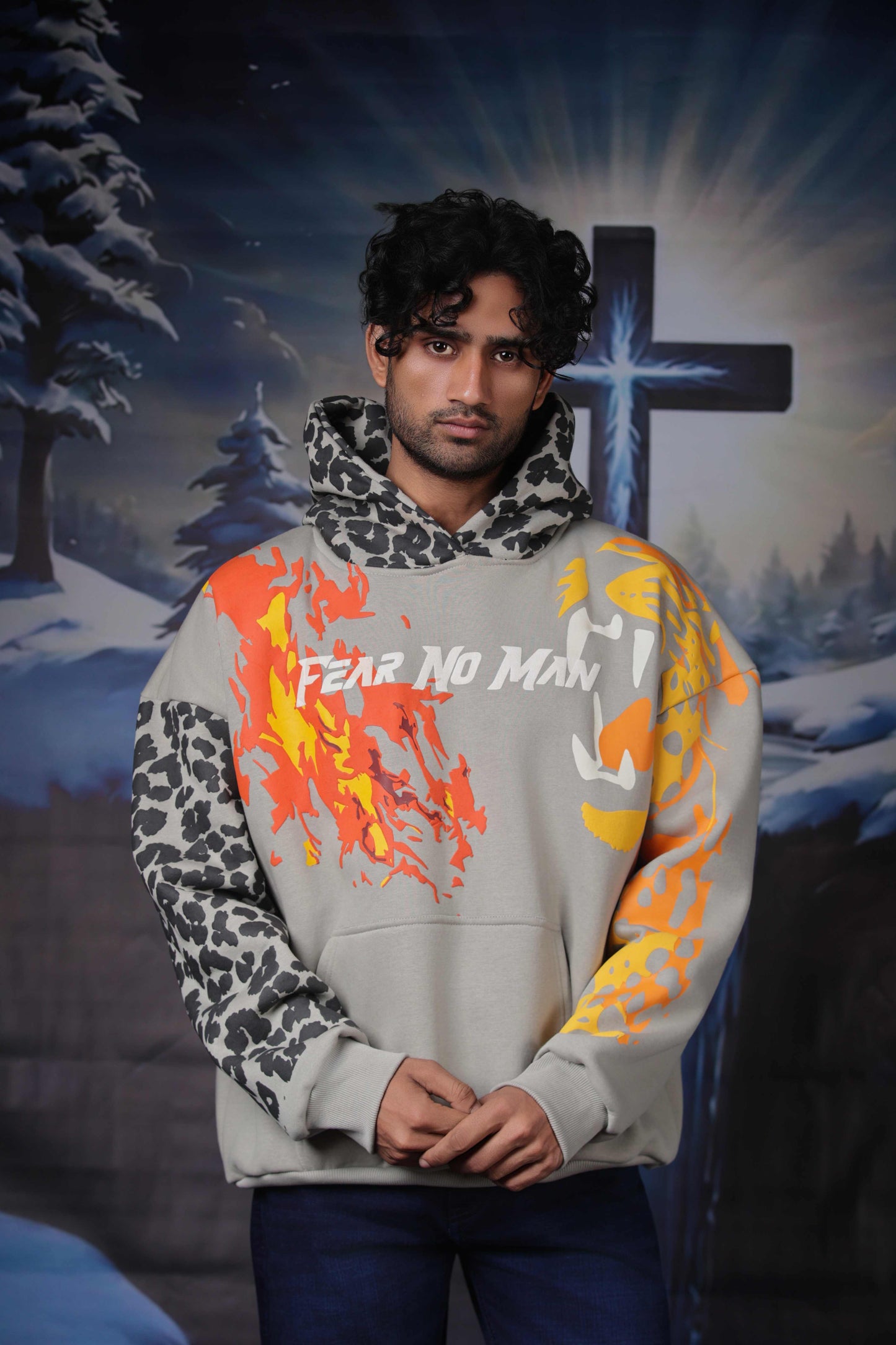 DOMINANCE HOODIE (GREY)