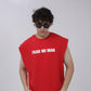 RED TANK TOP