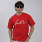 RED ESSENTIAL T-SHIRT