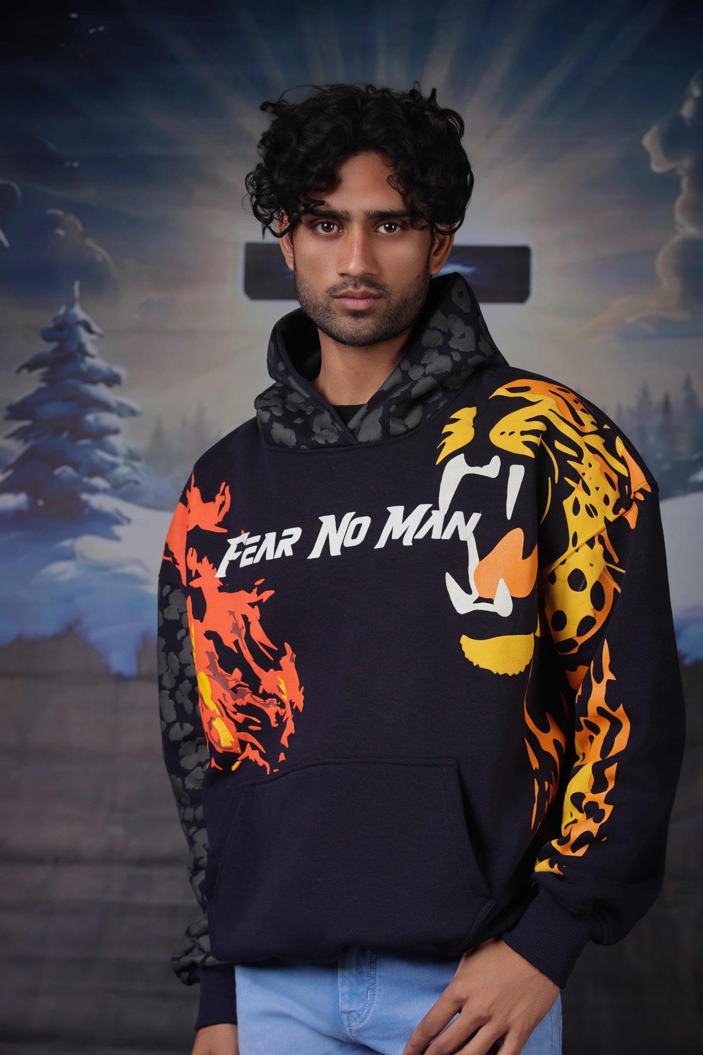 DOMINANCE HOODIE (BLUE)