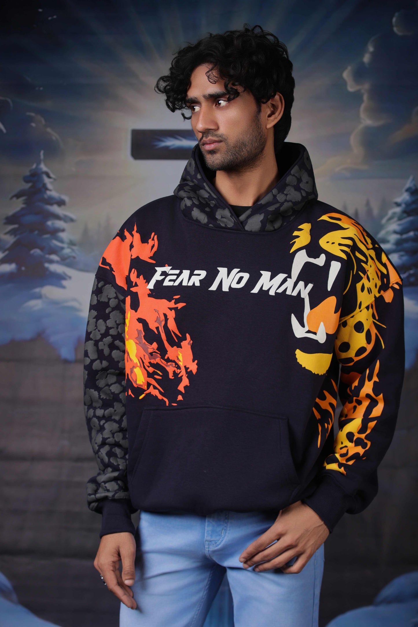 DOMINANCE HOODIE (BLUE)