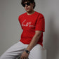 RED ESSENTIAL T-SHIRT