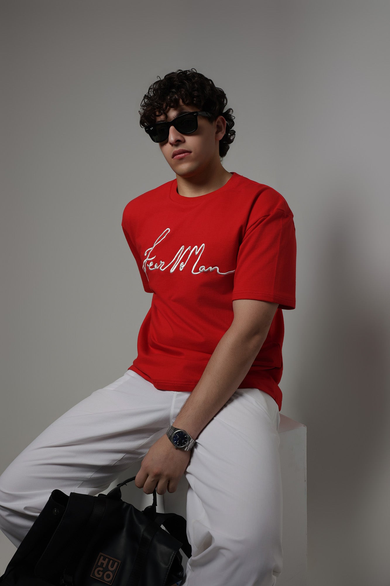 RED ESSENTIAL T-SHIRT