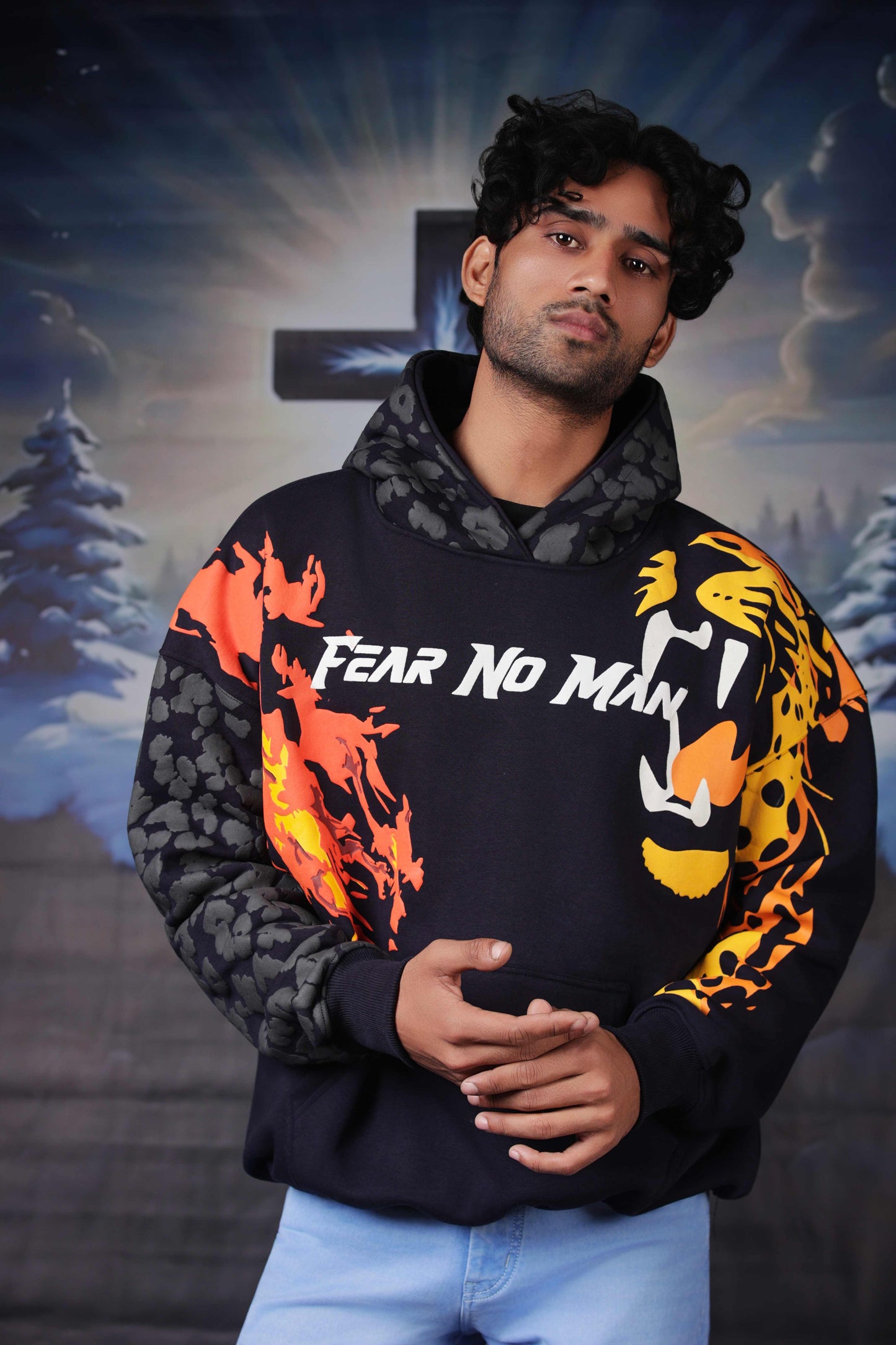 DOMINANCE HOODIE (BLUE)