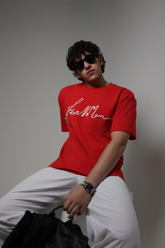 RED ESSENTIAL T-SHIRT