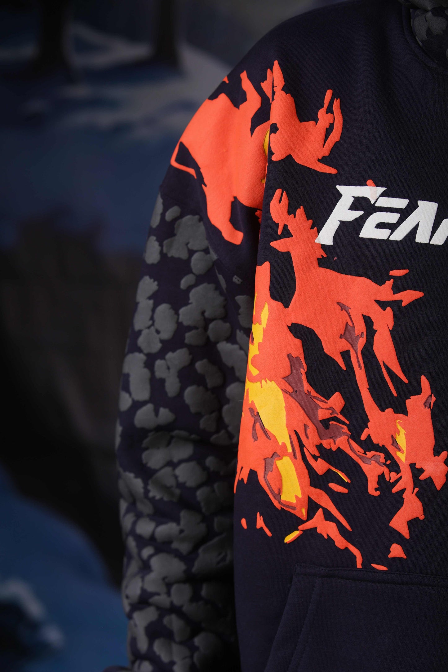 DOMINANCE HOODIE (BLUE)