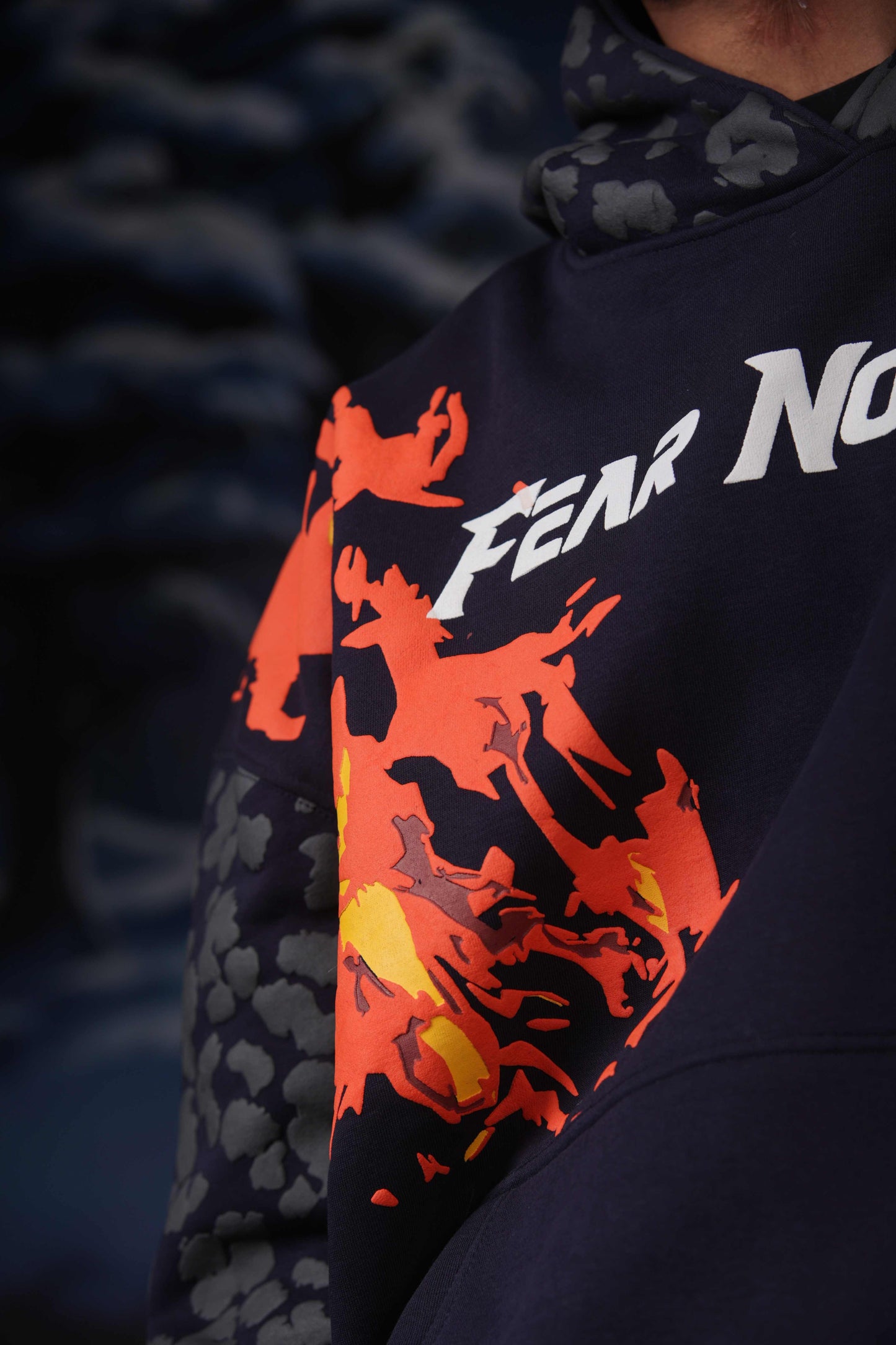 DOMINANCE HOODIE (BLUE)