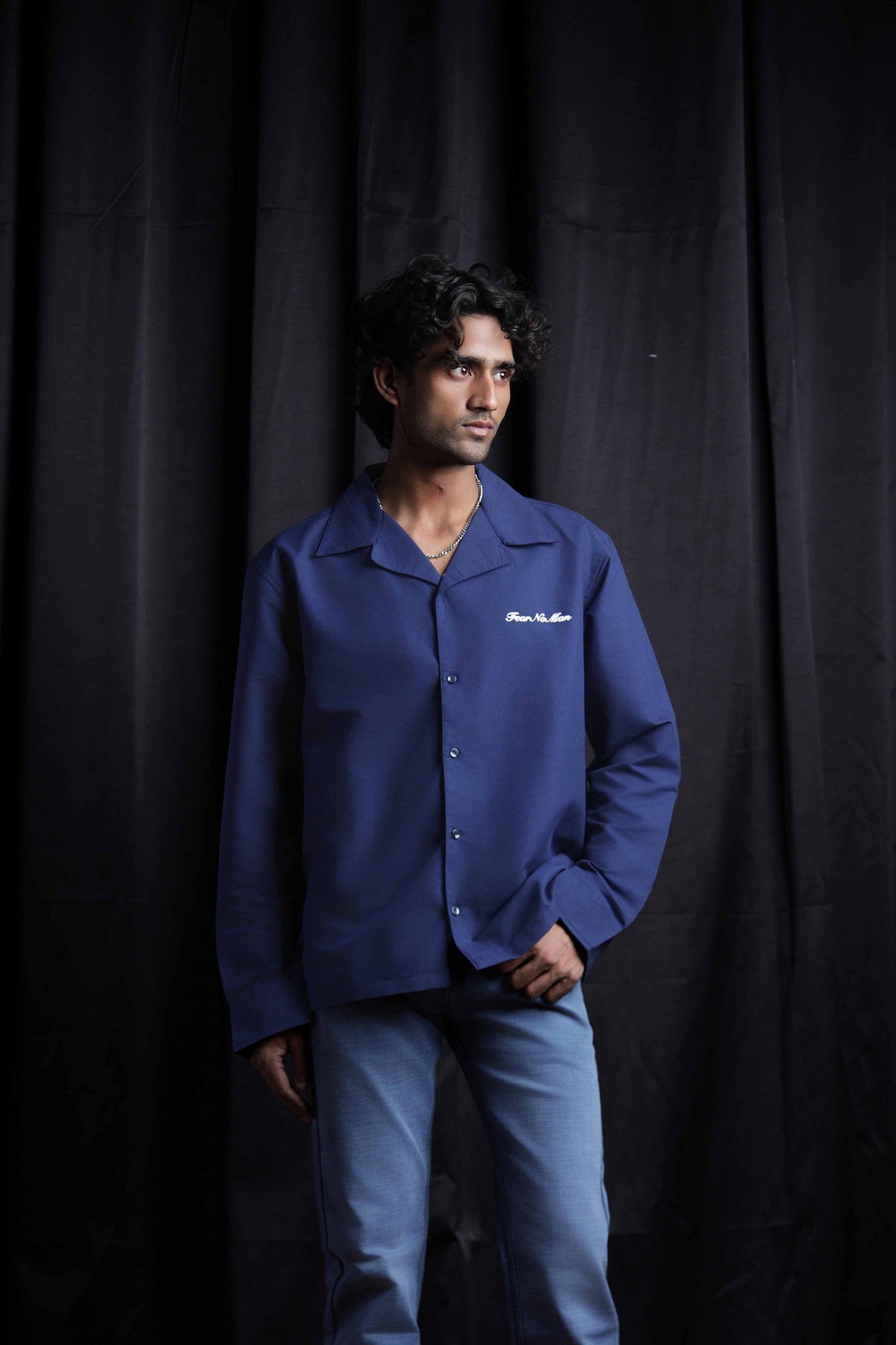 The Signature Shirt (Navy blue)