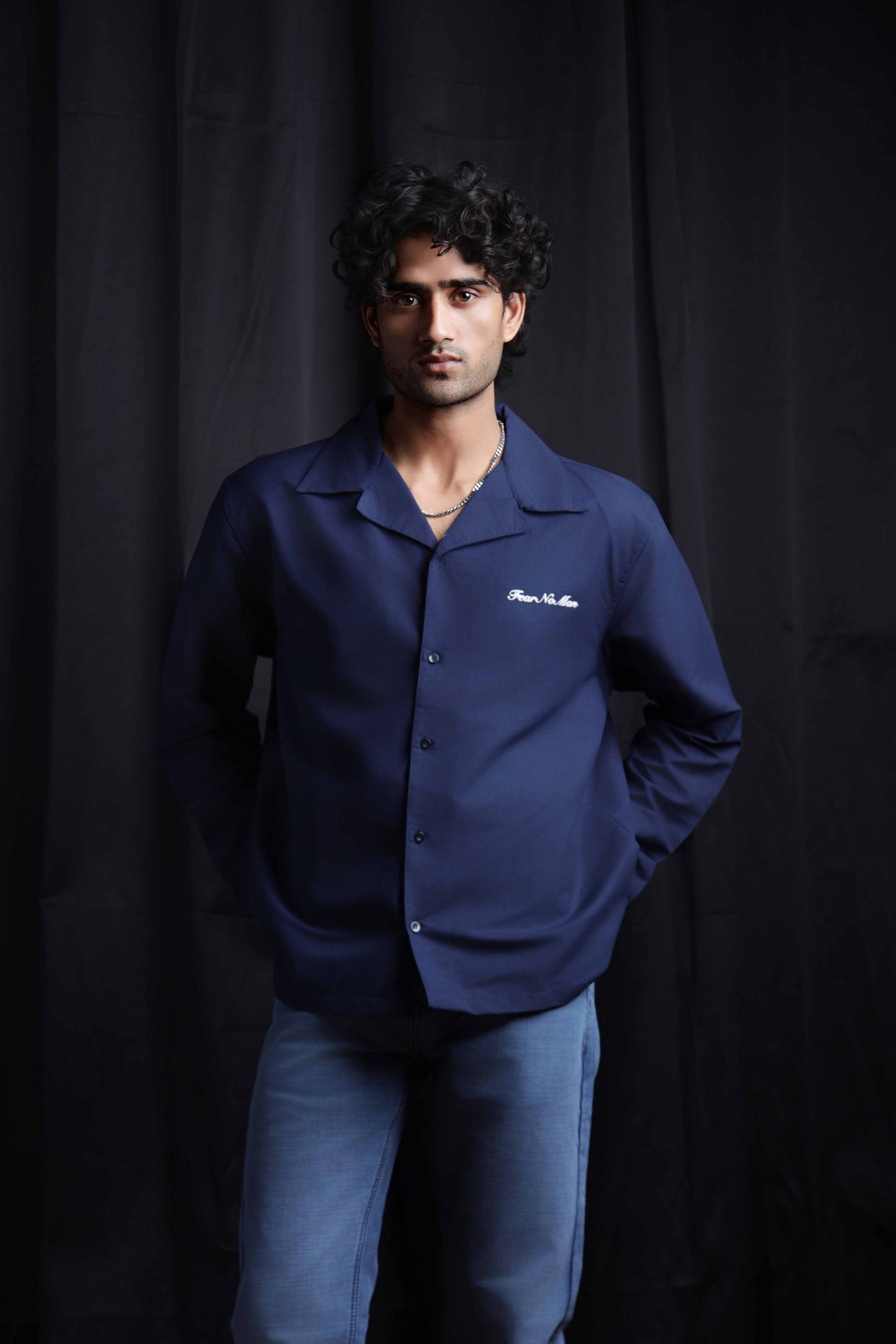 The Signature Shirt (Navy blue)