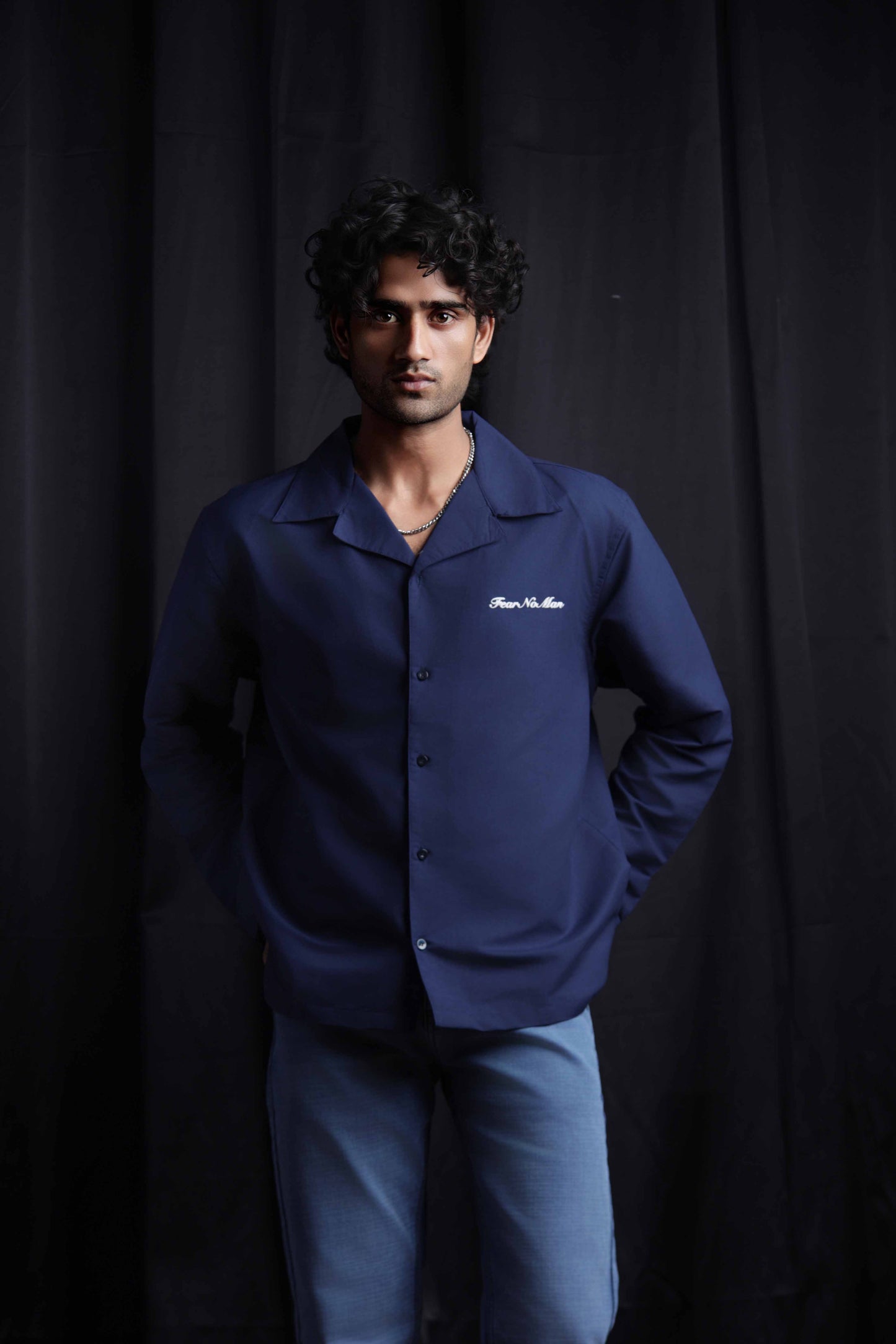 The Signature Shirt (Navy blue)