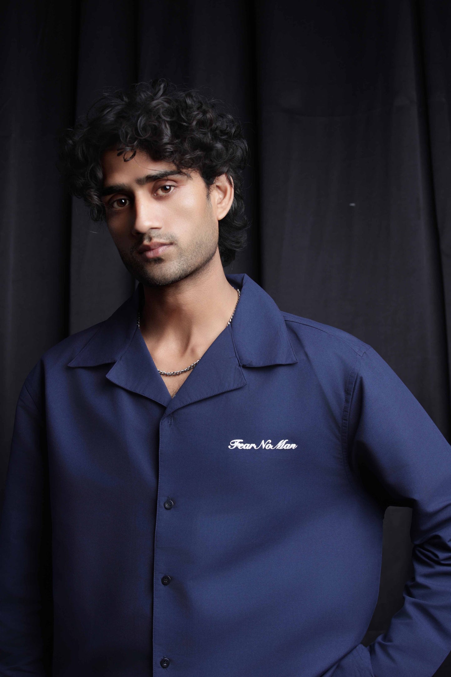 The Signature Shirt (Navy blue)