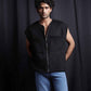 Suede Half-Sleeve Jacket