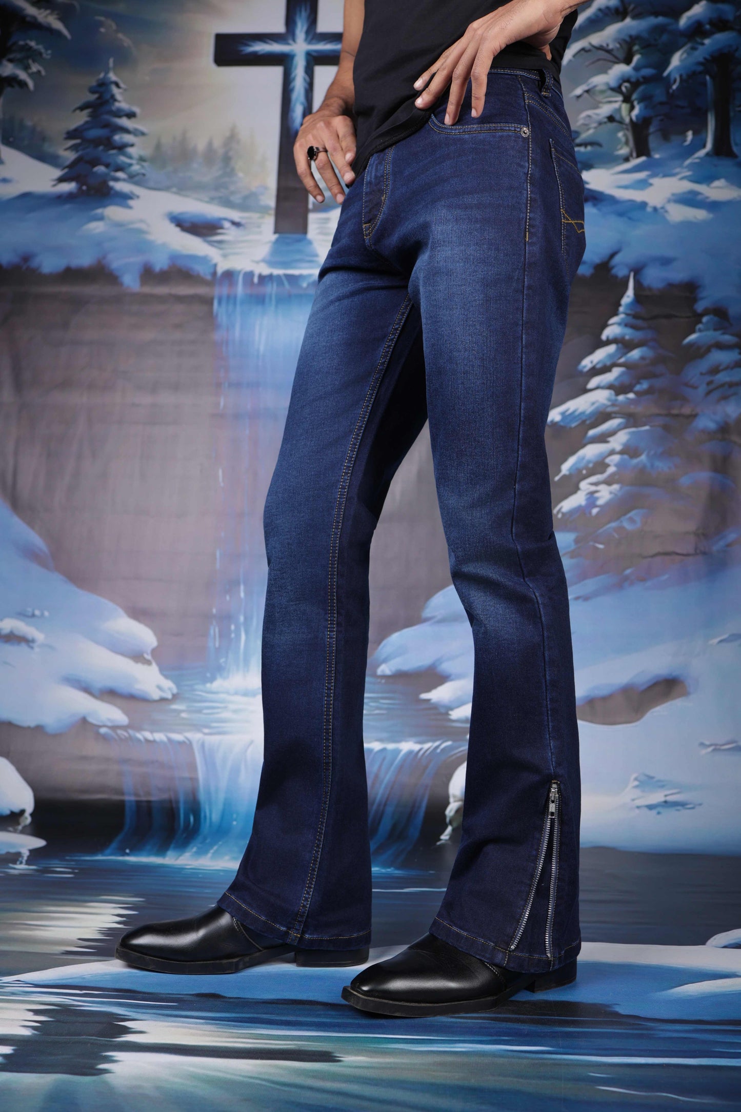 OG Navy Blue Bootcut