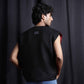 Suede Half-Sleeve Jacket
