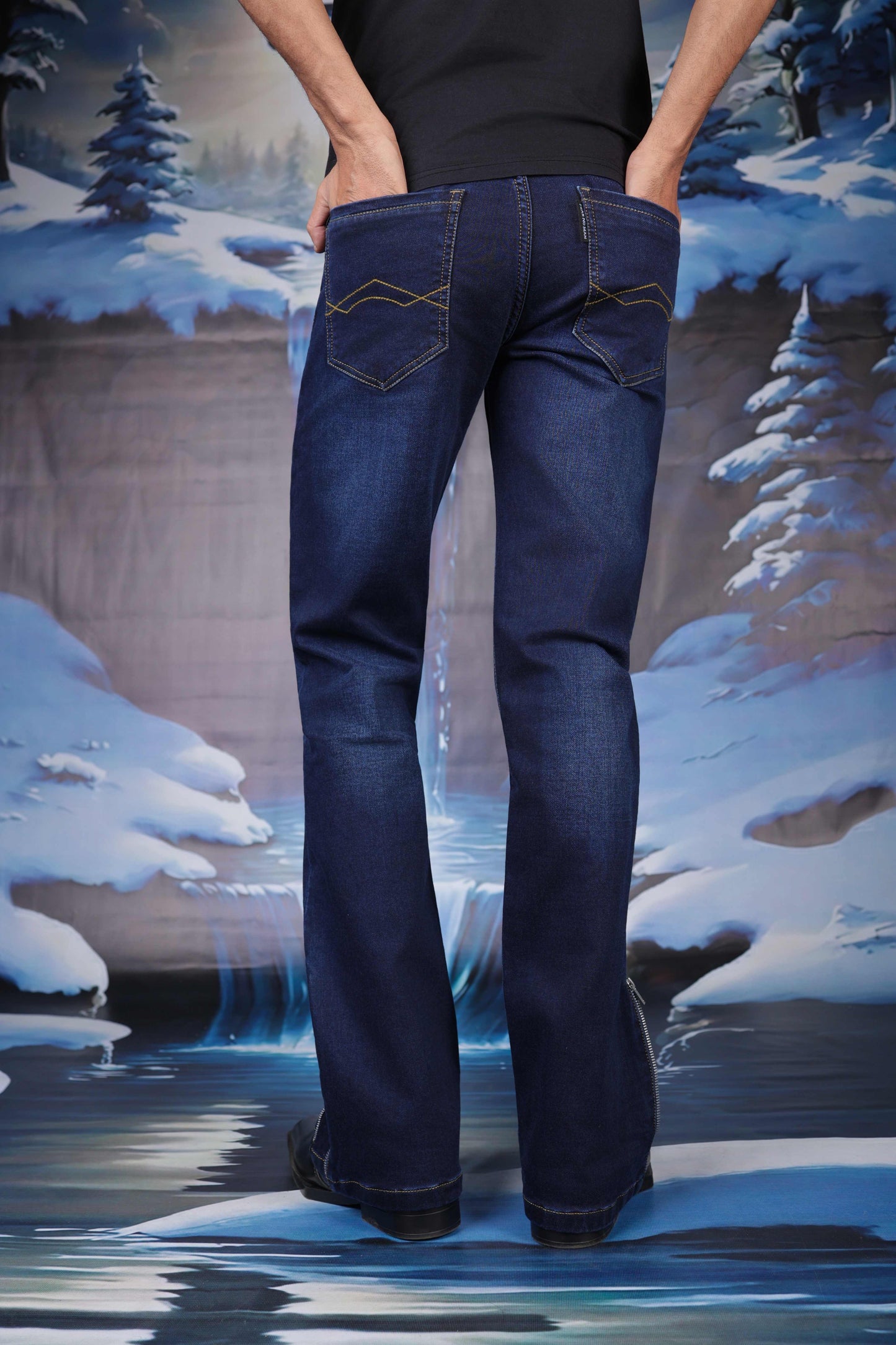 OG Navy Blue Bootcut