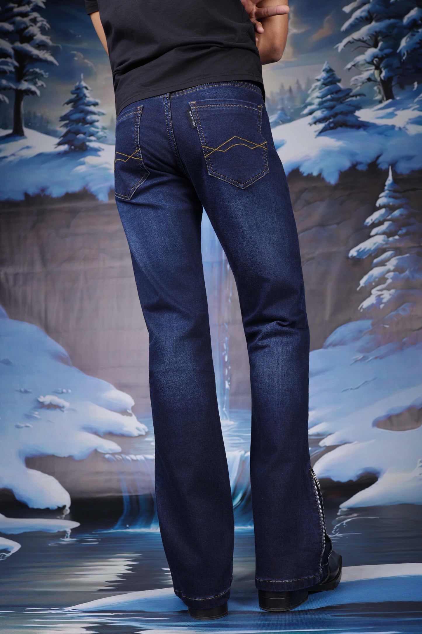 OG Navy Blue Bootcut