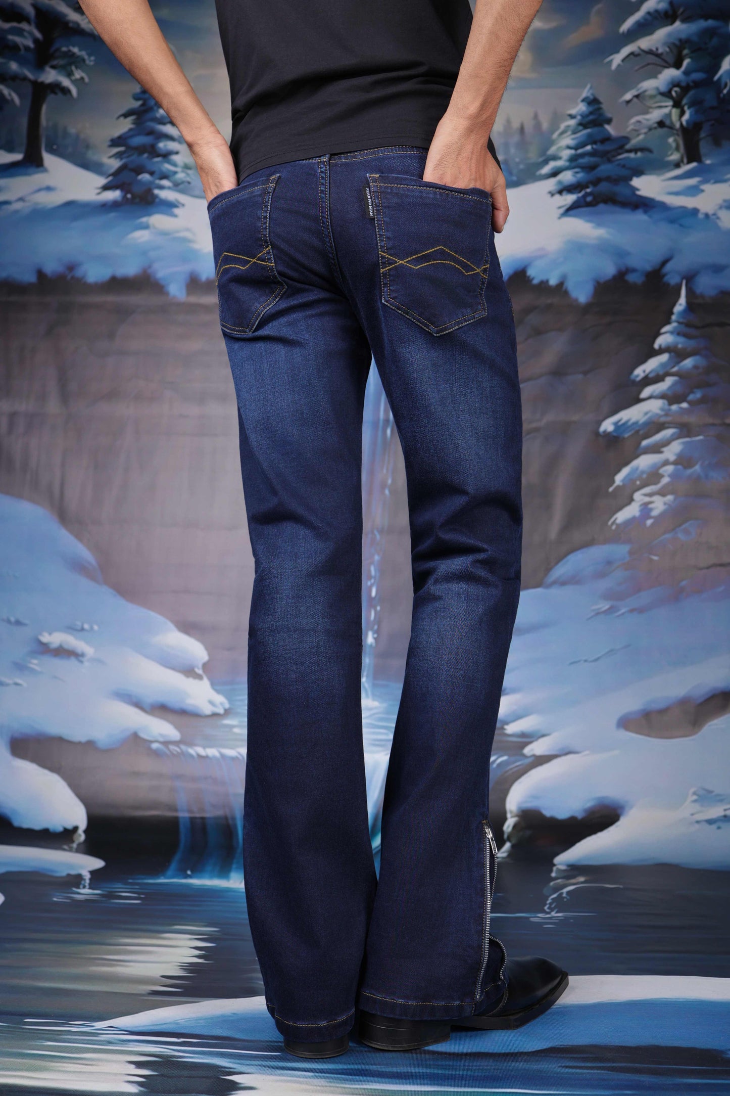 OG Navy Blue Bootcut