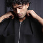 Suede Half-Sleeve Jacket