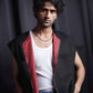 Suede Half-Sleeve Jacket