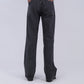 ACID WASHED BOOTCUT DENIM