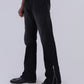 BLACK WASHED BOOTCUT DENIM