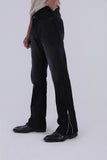 BLACK WASHED BOOTCUT DENIM