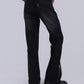 BLACK WASHED BOOTCUT DENIM