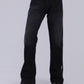BLACK WASHED BOOTCUT DENIM