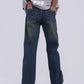 TINT WASHED BOOTCUT DENIM