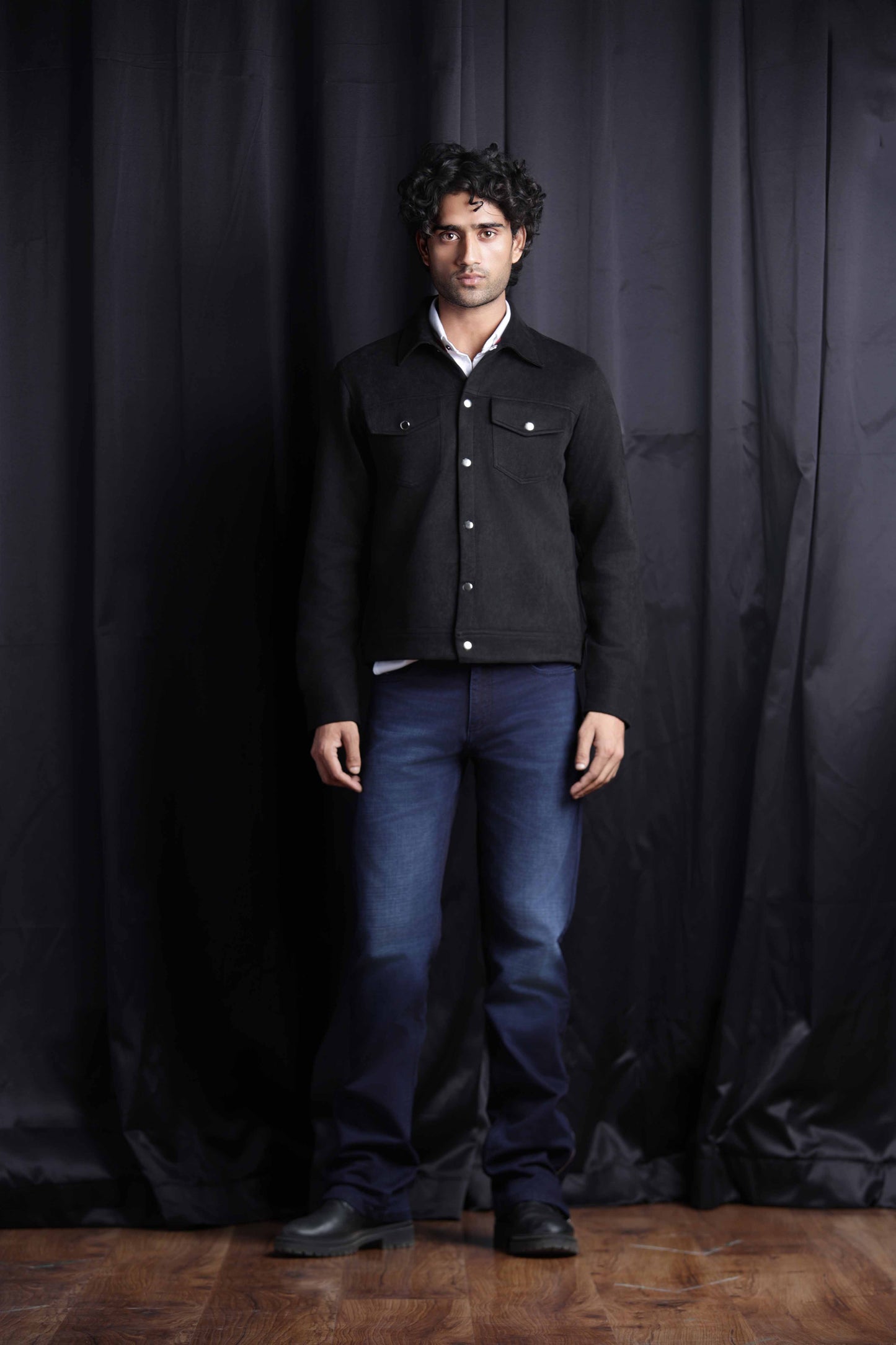 Date-Night Suede Jacket