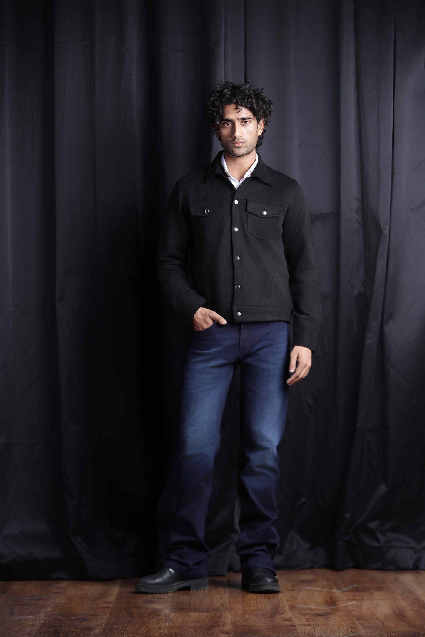 Date-Night Suede Jacket