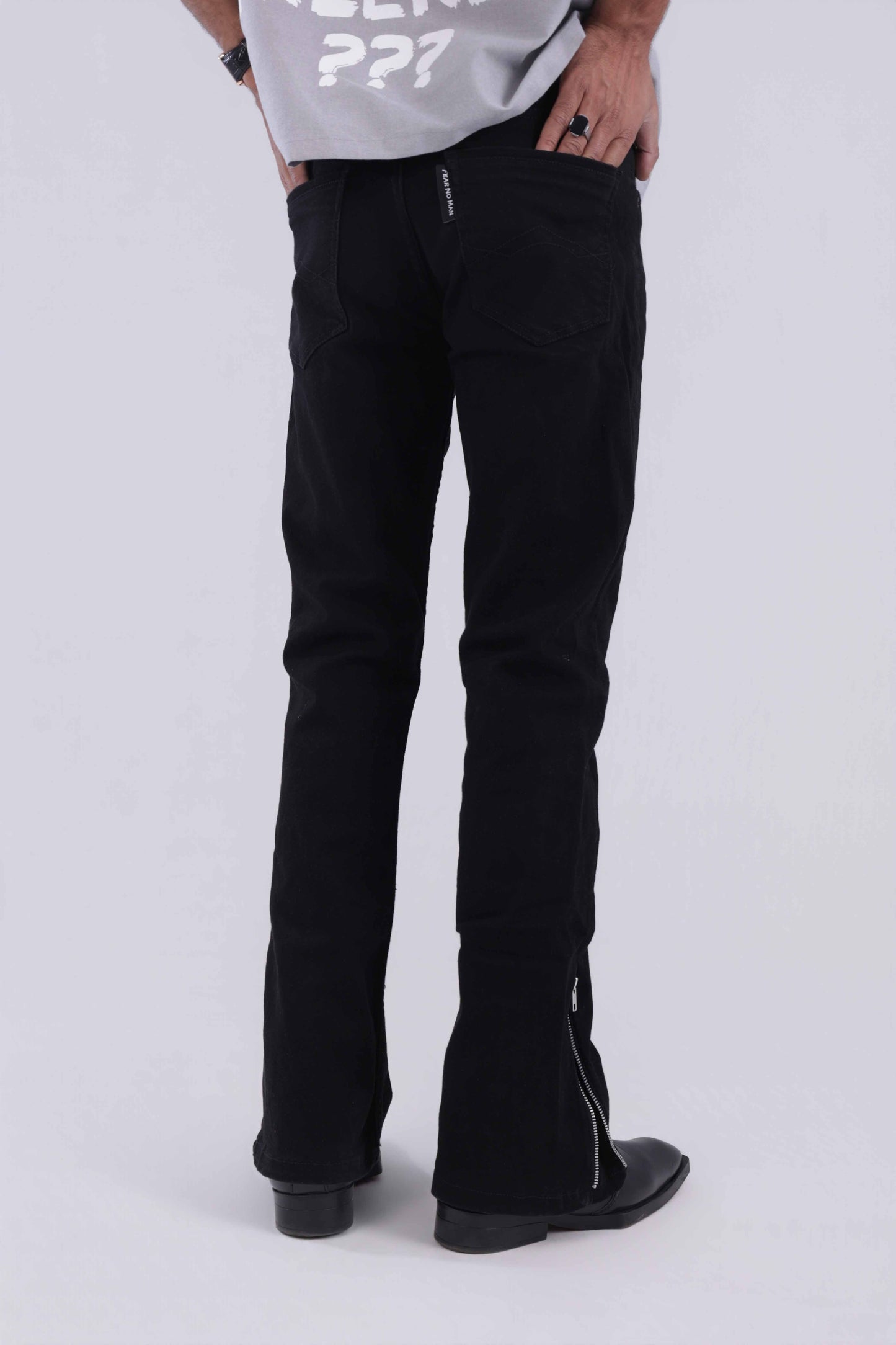 Black Edge Bootcut Denim