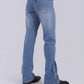 BLUE WASHED BOOTCUT DENIM