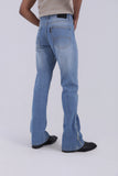 BLUE WASHED BOOTCUT DENIM