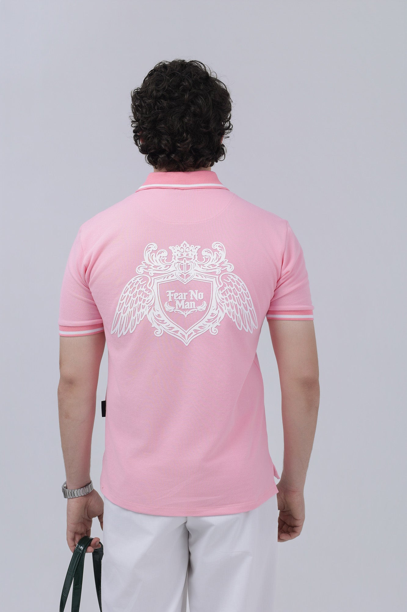 CREST POLO - PINK