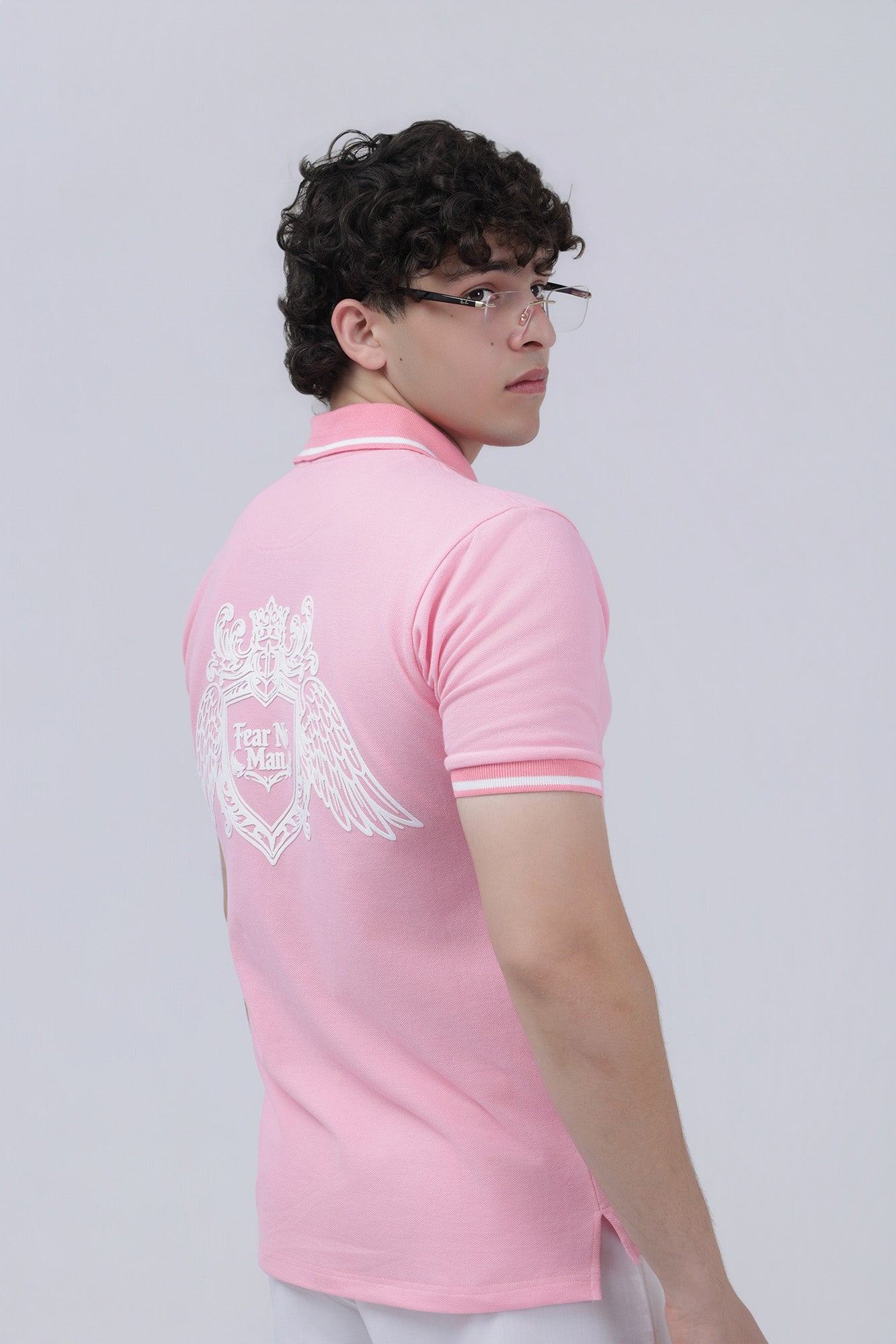 CREST POLO - PINK