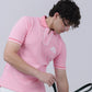 CREST POLO - PINK