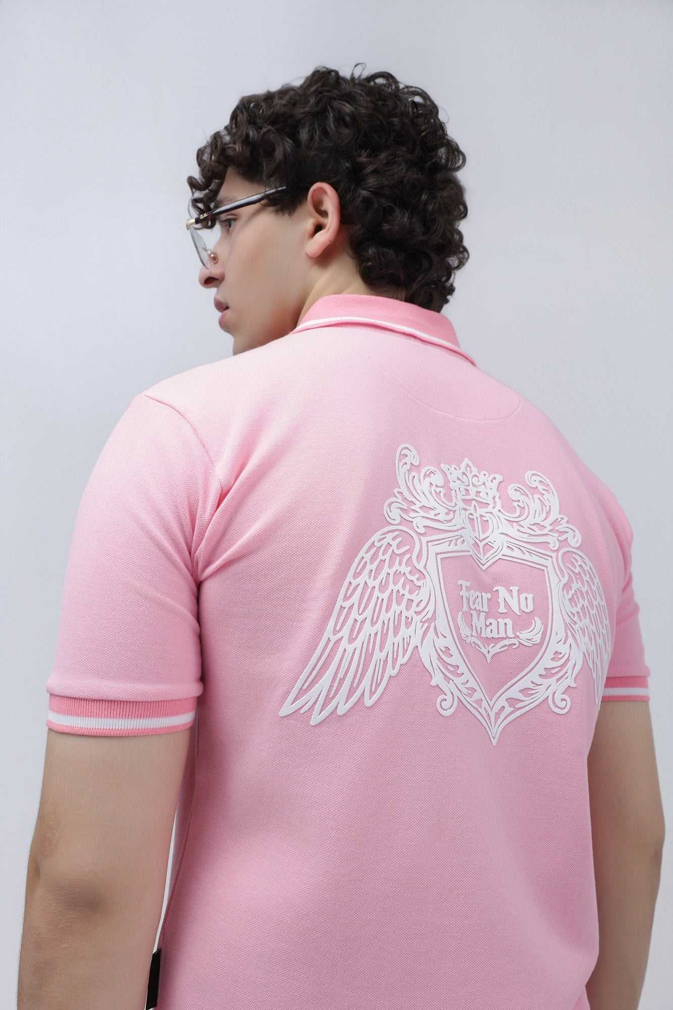 CREST POLO - PINK