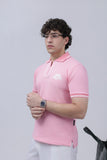CREST POLO - PINK