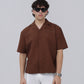 BROWN ESSENTIAL SHIRT