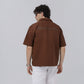 BROWN ESSENTIAL SHIRT