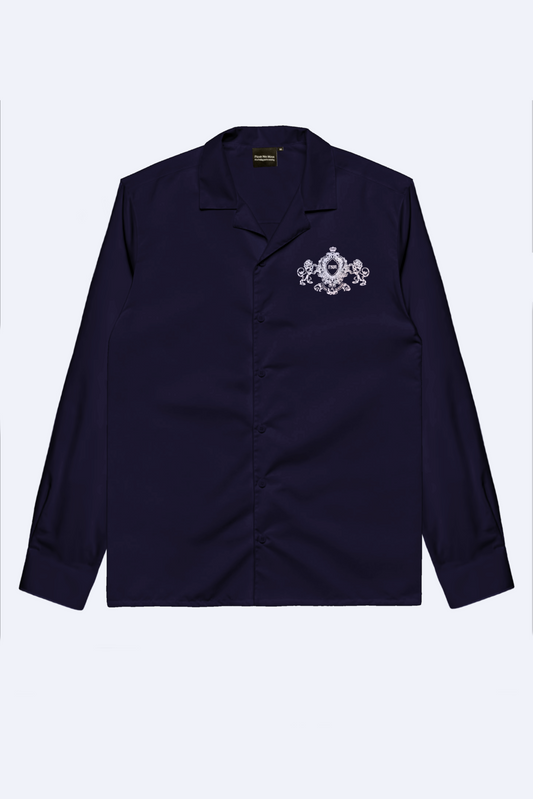 Navy Blue Crest Shirt