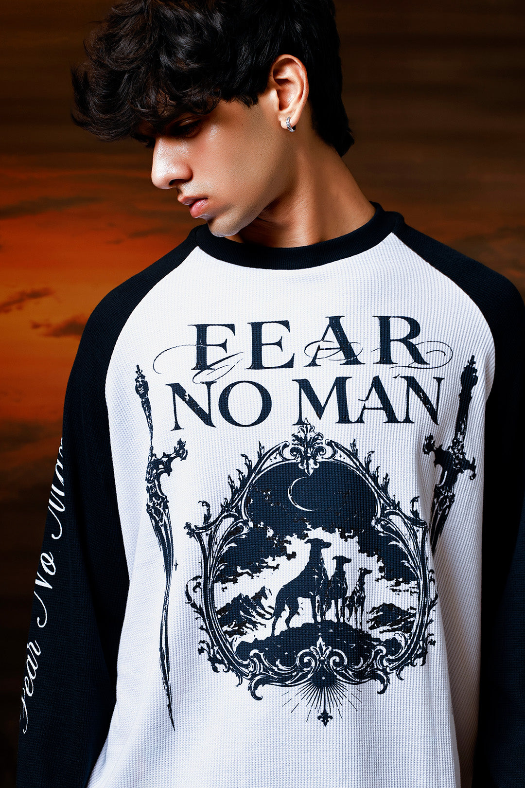 Twilight Raglan Waffle Tee