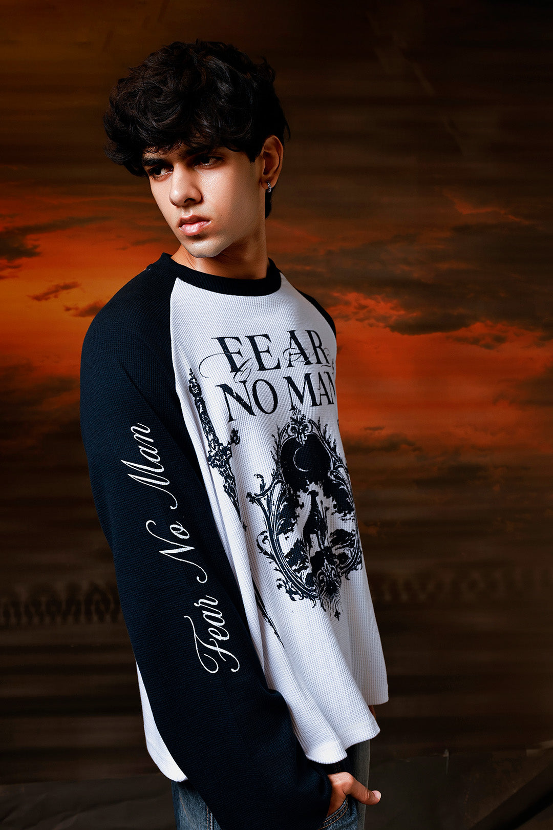 Twilight Raglan Waffle Tee
