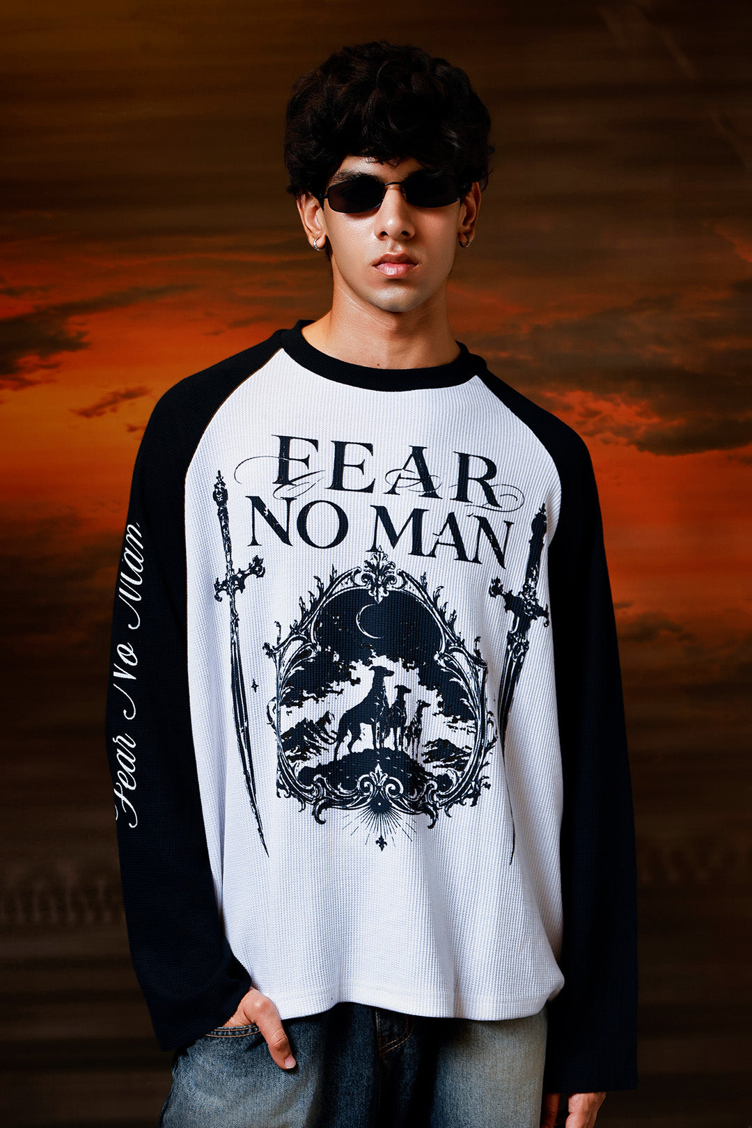 Twilight Raglan Waffle Tee