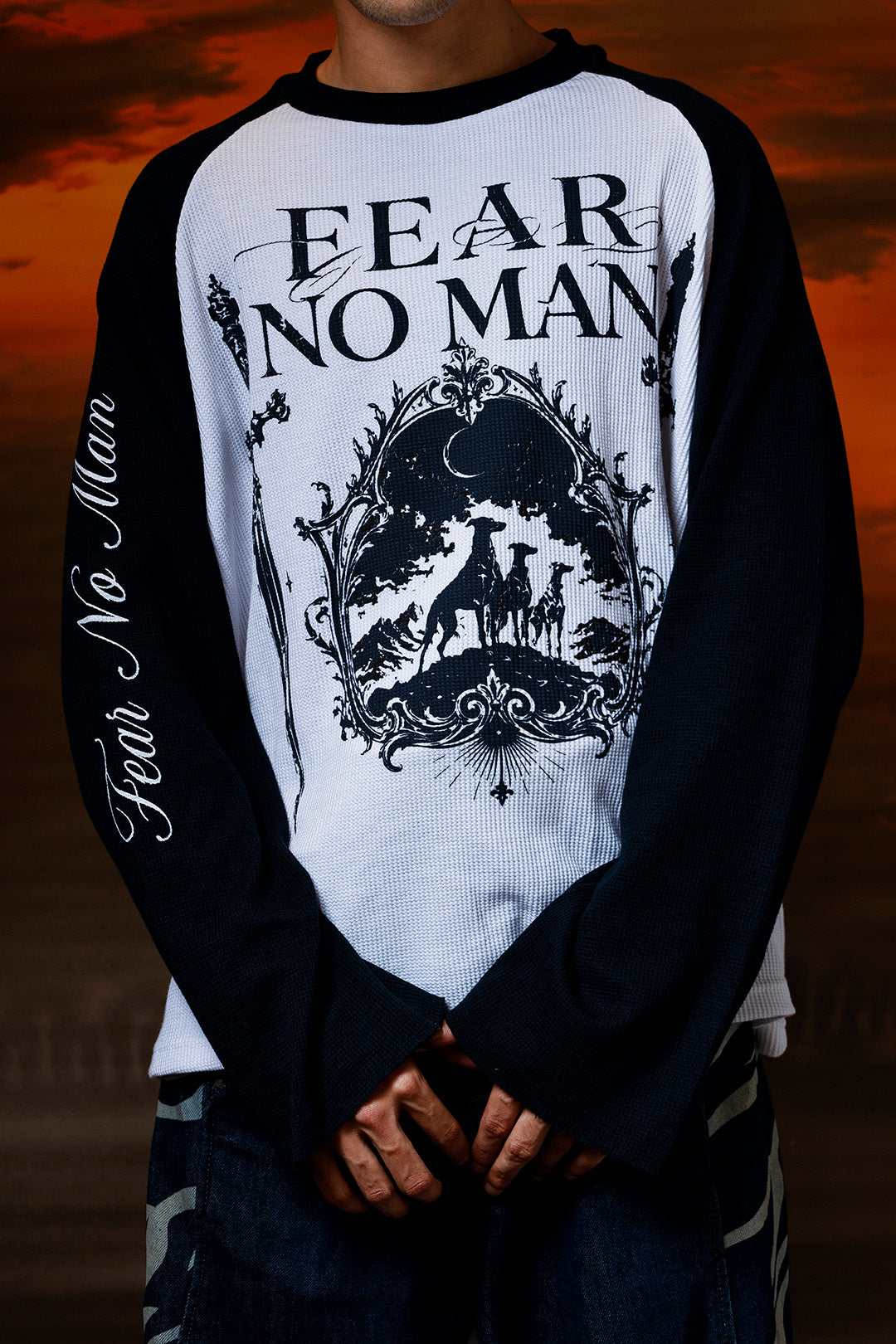 Twilight Raglan Waffle Tee