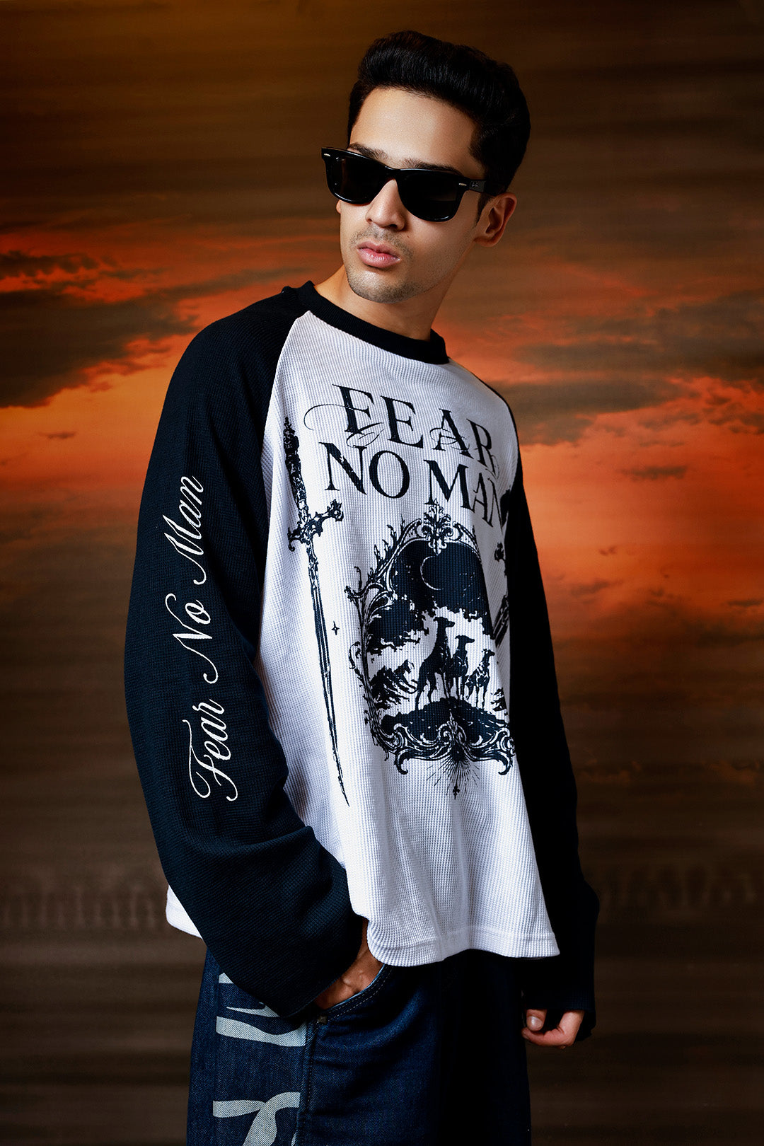 Twilight Raglan Waffle Tee