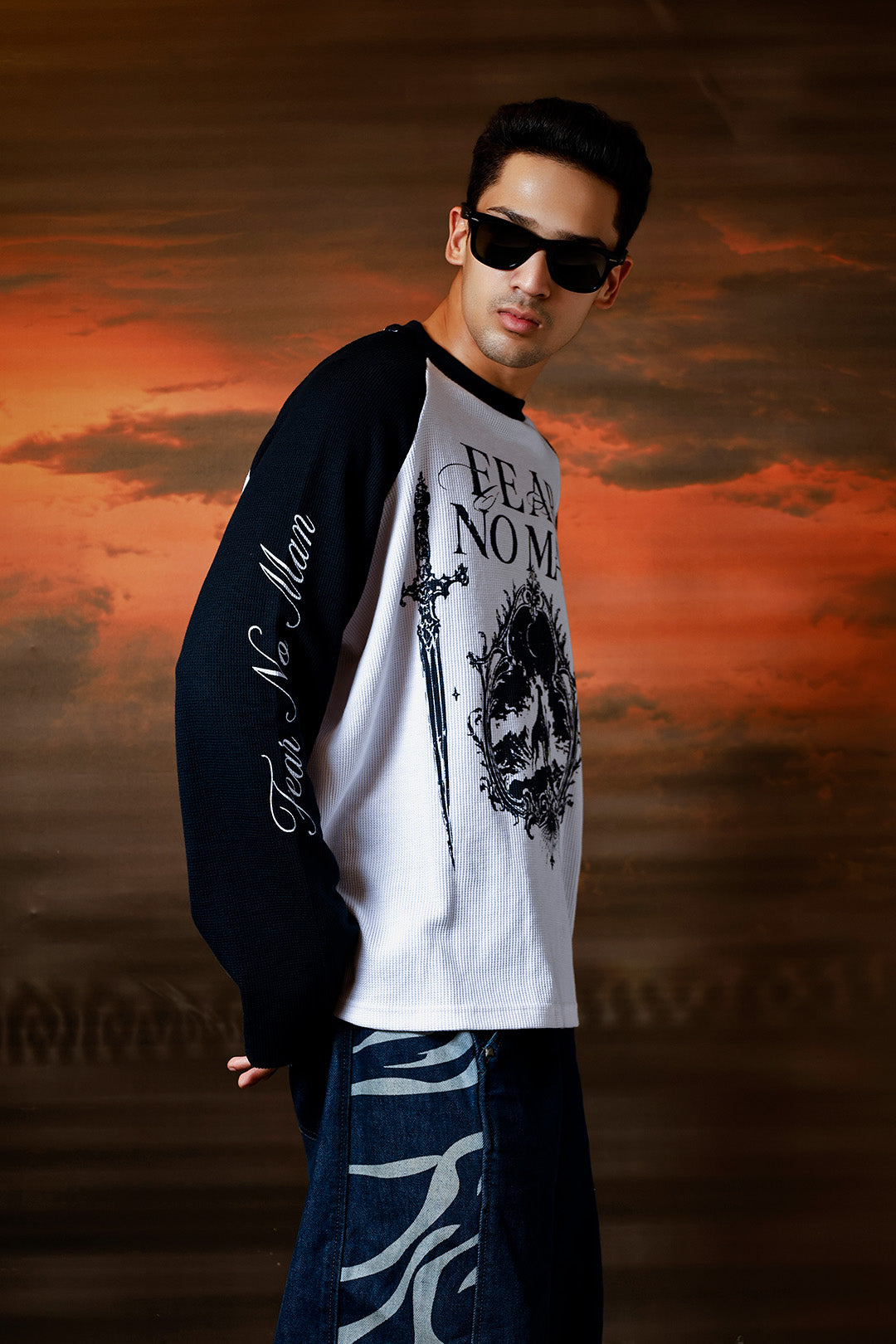 Twilight Raglan Waffle Tee